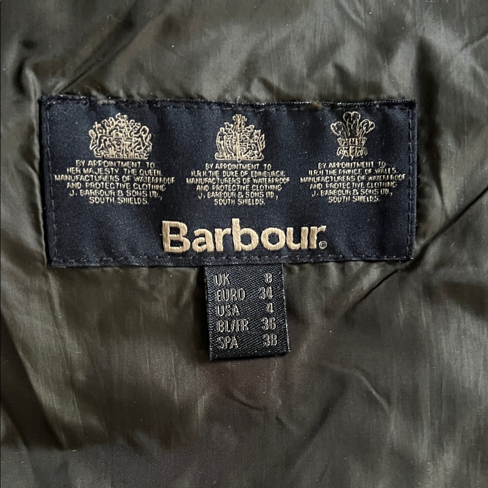 Barbour Dark Green Outerwear